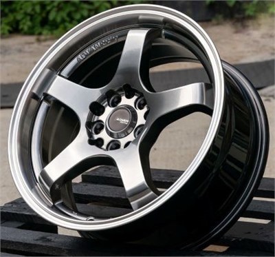 R 16 5*100/5*114.3 ET38 D73.1 Style Advan GT HBML 7.0 (E065) 7980 - фото 7361