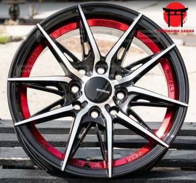 R 14 4*100/4*114.3 ET35 D73.1 Shogun RF-X BMF RED 5.5 (S210) 8054 - фото 7432
