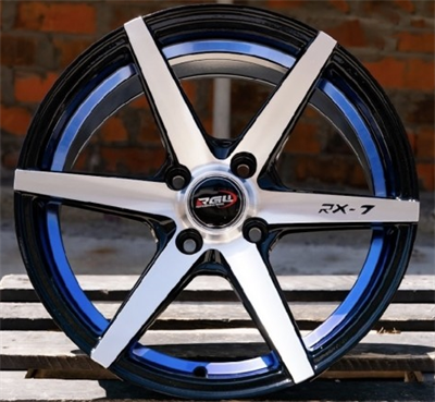 R 15 4*100 ET35 D73.1 RGW 8833 BMF BLUE 7.5 8247 - фото 7698