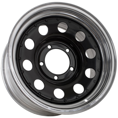 R 16 5*139.7 ET15 D108.5 Grizzly SW04 Black+CH 7.0 8349 - фото 7792