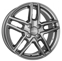 R 16 4*100 ET45 D63.3 Alutec Ikenu Graphit Frontpolished 6.5 5171