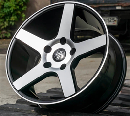 R 22 5*150 ET30 D110.1 Style DUB Baller BMF 9.5 8603