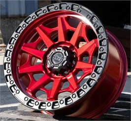 R 17 6*139.7 ET0 D110.1 FBX 127-7 RED BL 9.0 8671