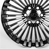 R 20 6*139.7 ET40 D95.1 Lexus/Toyota CT378 чёрный + полированные спицы 8.5 8387