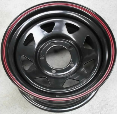 R 15 5*139.7 ET0 8SPOKE 10.0 BLK 908 - фото 6344