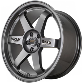 R 18 5*100 ET38 D73.1 FF QC608 Gunmetal 8.5 6295