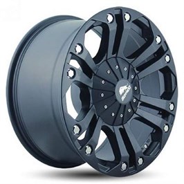 R 18 5*139.7/150 ET-12 D110.5 BUFFALO BW-778 MATTE-BLACK 9.0 6611