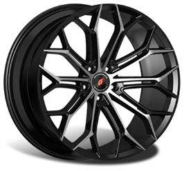 R 18 5*100 ET35 D73.1 FF LK018 Hyper Black Machined Lip 8.5 6726