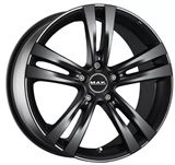 R 17 5*108 ET45 D72 MAK Zenith Matt Black 8.0 5170 - фото 6353